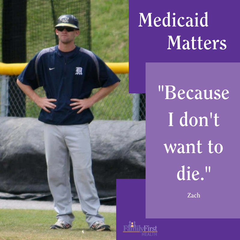 Medicaid Matters quote from Zach