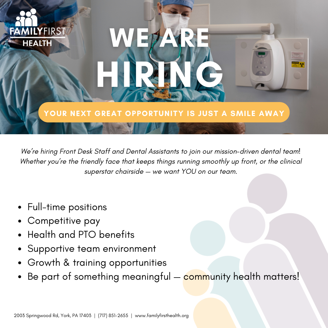 Now Hiring Dental Practice 